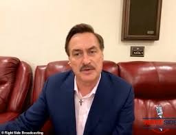 Mike lindell was at the white house on friday for a meeting with president trump. Gf3yr0s3mrg4nm