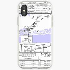Aviation Chart Kjfk New York Iphone Case Cover
