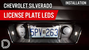 License Plate Leds For 1999 2019 Chevrolet Silverado Pair