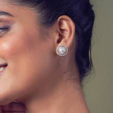 Buy Real Diamond Earrings for Women| Studs, Ear-drops & Hoops Online