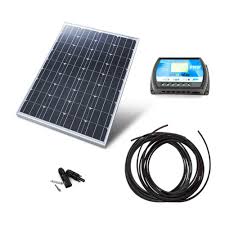 Solarset 50 Watt Solar Inselanlage Fur Gartenhaus Alphutte Camper