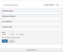 Type in your certification information. How To Add Or Change A Certificate On Linkedin Mooclab Connecting People To Online Learning