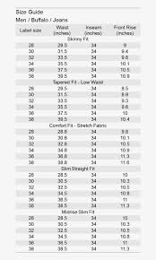 I Jeans By Buffalo Size Chart The Best Style Jeans