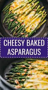 Here S An Easy Side Dish Recipe Baked Asparagus Topped With Melted Cheese And Bacon Keto Low Side Dish Recipes Easy Asparagus Recipes Baked Baked Asparagus