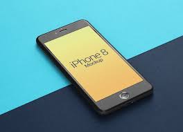 Free Perspective Apple Iphone 8 Mockup Psd Iphone Apple Iphone Iphone 8