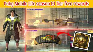 Pubg Mobile Lite New Season 10 Tier Rewards Pubg Lite Season 10 Release Date Youtube