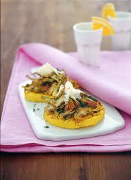 Stuzzichini di polenta e salsiccia. Bruschette Di Polenta Sale Pepe