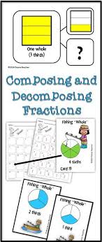 Fishing Whole Composing And Decomposing Fractions Teks Aligned Fractions Decomposing Fractions Math Classroom