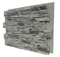 Lighting Ridge 48 in. x 24 in. Class A Fire Rated Stone Faux ...
