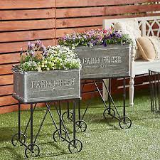 Along with @mnmillennialfarmer we decided to give a little back and make a donation to the @nationalffa and @tractorsupply #grantsforgrowing campaign. Harper Willow Large Rectangular Galvanized Steel Cart Garden Planters 25 In X 31 In 21 5 In X 27 In Set Of 2 43749 At Tractor Supply Co