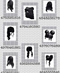 You can use these hair codes into your roblox game to change your favorite roblox character's hairstyle. Credit Mabelu Games On Insta Roblox Shirt Roblox Codes Black Hair Roblox