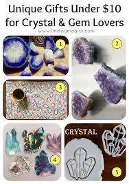 Unique Gift Ideas For People Who Love Crystals And Gems Finding Magick Crystal Stickers Crystal Gifts Unique Gifts
