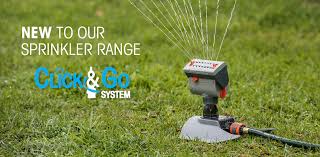 Pope water tractor sprinkler waters any shaped. Pope Parkland