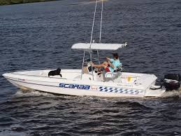 This scarab 302 sport was completely reconditioned in 2011 and is powered by 2006 twin mercury verados 250 four stroke (low hours) garmin electronics & interfaced with nmea adapter so you have full instrumentation for your engines 1982 wellcraft scarab 30' center console conversion part 4. Scarab Boat Wikipedia