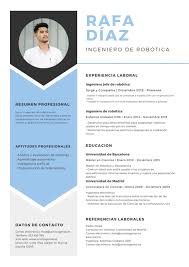 Elige entre más de 50 plantillas en word para rellenar. Plantilla De Curriculums Gratis Canva
