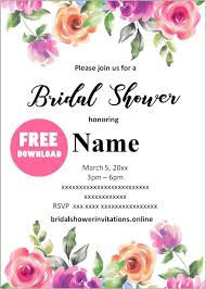 Check spelling or type a new query. Free Printable Floral Bridal Shower Invitations Templates Bridal Shower Invitations