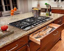 Of course, that depends on the way in which the kitchen is organized and also the way in which you usually use this space. Cooktop In Island Design Ideas Pictures Remodel And Decor Kitchen Remodel Small Kitchen Island With Stove Kitchen Island With Cooktop