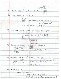 Simple Solution To Rubik S Cube Rubiks Cube Algorithms Rubix Cube Rubics Cube Solution