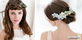 Wie sie den ganz einfach selbermachen blumenkranz im haar tragen! Naturlich Schon Mit Echten Blumen Im Haar