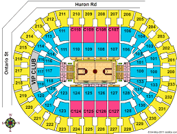 Cleveland Arena Seating Chart