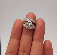 Solitaire Enhancer Jacket Diamonds Ring Guard Wrap 10k Gold Yellow Wedding Band By Rg D Wedding Rings Solitaire Buy Wedding Rings Solitaire Wedding Ring Set