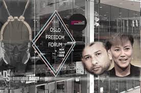 Hong Kong Protesters Trained At Oslo Freedom Forum Before Anti Extradition Protest Past Speakers Include Denise Ho Hk Singer And Political Activist And Al Qaida Affiliated White Helmet Raed Al Saleh Dimsum Daily
