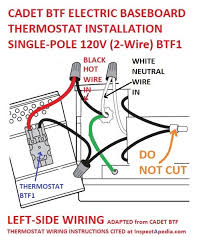 In this article, i am going to explain the function and wiring of the most common home climate control thermostats. Line Voltage Thermostats For Heating Cooling