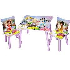 Disney Tinkerbell Fairies Table And Chair Set Kids Table And Chairs Kids Table Chair Set Disney Fairies