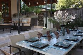 Custom reclaimed wood lath dining table with marble + granite inlay. Granite Dining Table Houzz