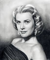 Grace Kelly By Mls Art On Deviantart Grace Kelly Celebrity Drawings Celebrity Art