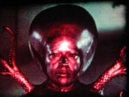 Classic 1950s space invader movies