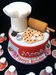 Creative Unique Birthday Cake Designs For Adults Chef Birthday Baker Cake Cake Chef Cake
