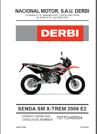 Derbi senda 125 sm drd motard 2013 spare parts msp. Derbi Senda Sm X Trem 2006 E2 Parts Manual Gb D I E P Pdf Downloads Heydownloads Manual Downloads
