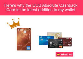 Read our extensive research on american express true cashback card to determine if it. Here S Why The Uob Absolute Cashback Card Is The Latest Addition To My Wallet Whatcard Blog Credit Cards Whatcard Community
