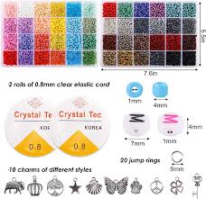 The spanish alphabet is easy to learn — it differs by only one letter from the english alphabet. Buy Quefe 8400pcs Glass Seed Beads 4mm 6 0 Bracelet Beads For Jewelry Making Kit Small Waist Craft Beads 260pcs Alphabet Letter Beads With Elastic String Cords And Charms Online In Germany B096k2j1fb