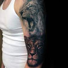 Top 51 Realistic Lion Tattoo Ideas 2021 Inspiration Guide Mens Lion Tattoo Lion Tattoo Simple Lion Tattoo