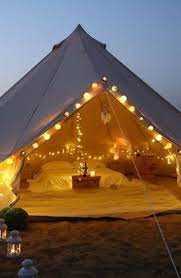 Head To Dubai This Valentine S Day And Discover These Beautiful Bell Tents This Valentine S Gift Will Be Sure To Imp Bell Tent Camping Tent Glamping Bell Tent