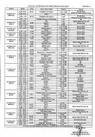 Spm adalah peperiksaan yang bakal menentukan ke manakah hala tuju pelajar pada masa akan datang samada menyambung pengajian ke peringkat. Jadual Peperiksaan Percubaan Spm 2017 Smk Taman Pelangi Indah Facebook