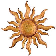 New Regal Art Gift Gold Sun Wall Decor 21 Inch Online Shopping In 2020 Sun Wall Decor Outdoor Metal Wall Art Outside Wall Art