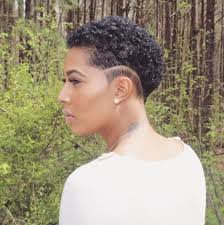 Classic short bob hairstyle for black women. Fierce And Fabulous Shaved Hairstyles For Black Women