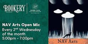NAV Arts Open Mic: Poetry, Writing, Music, and Performance