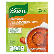 Home | ask the world | why foreigners call zero as alphabet o (for example,. Knorr Tomato Based Alphabet Pasta Soup Mix 3 5 Oz Ralphs