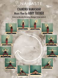 Moon Flow Sequence By Abby Tucker Namaste Yoga Asanas How To Do Yoga Yoga Sequences