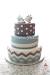 Blue And Grey Baby Shower Invitations