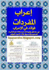 إعراب المفردات فوائد في الإعراب في جداول ولوحات تحميل وقراءة أونلاين pdf learning arabic engineering courses learning