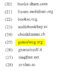 Best sites with free public domain. Italian Public Prosecutor Says Project Gutenberg S Collection Of Public Domain Books Must Be Blocked For Copyright Infringement Techdirt