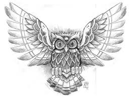 Bird With Wings Spread Tattoo Owl Tattoo Designs The Body Is A Canvas Chest Tattoo Drawings Owl Tattoo Drawings Owl Tattoo Design