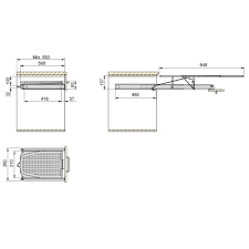 emuca planche a repasser pliable pour tiroir coulissant table de repassage avec housse amazon fr bricolage en 2021 table de repassage planche a repasser plancher