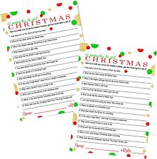 Whether you have a science buff or a harry potter fa. Amazon Com Christmas Trivia Game Cards Pack Of 25 Version 1 Festive Guessing Activity For Adults Kids Groups And Coworkers Holiday Event Supply Red Green And Gold 5x7 Size Paper
