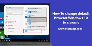 Set chrome as default windows 10 browser. How To Change Default Browser Windows 10 To Chrome Tips Application
